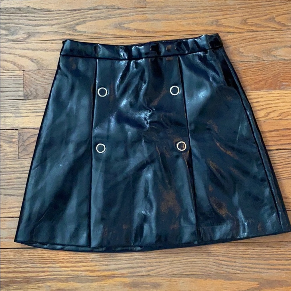 Leather Skirt